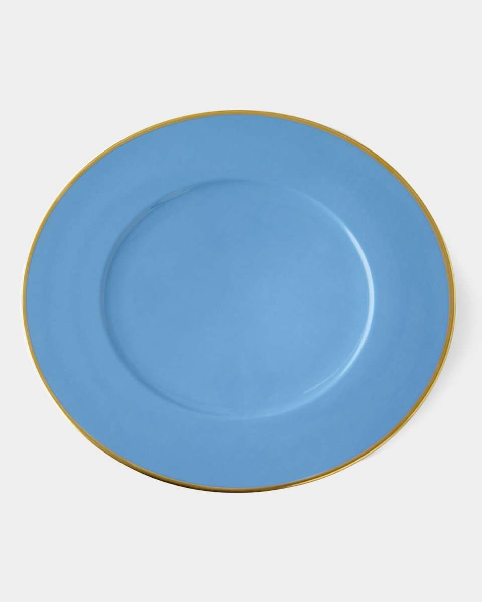 Porcelain and 24k Gold Charger